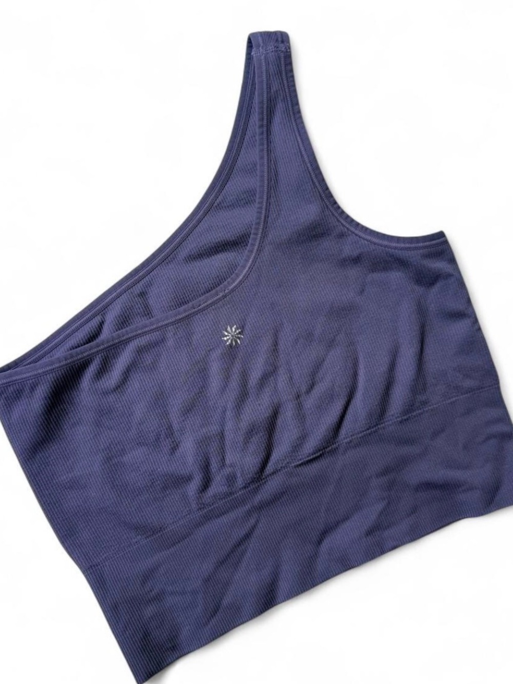 Ribbed One Shoulder Athleta Top/Bra